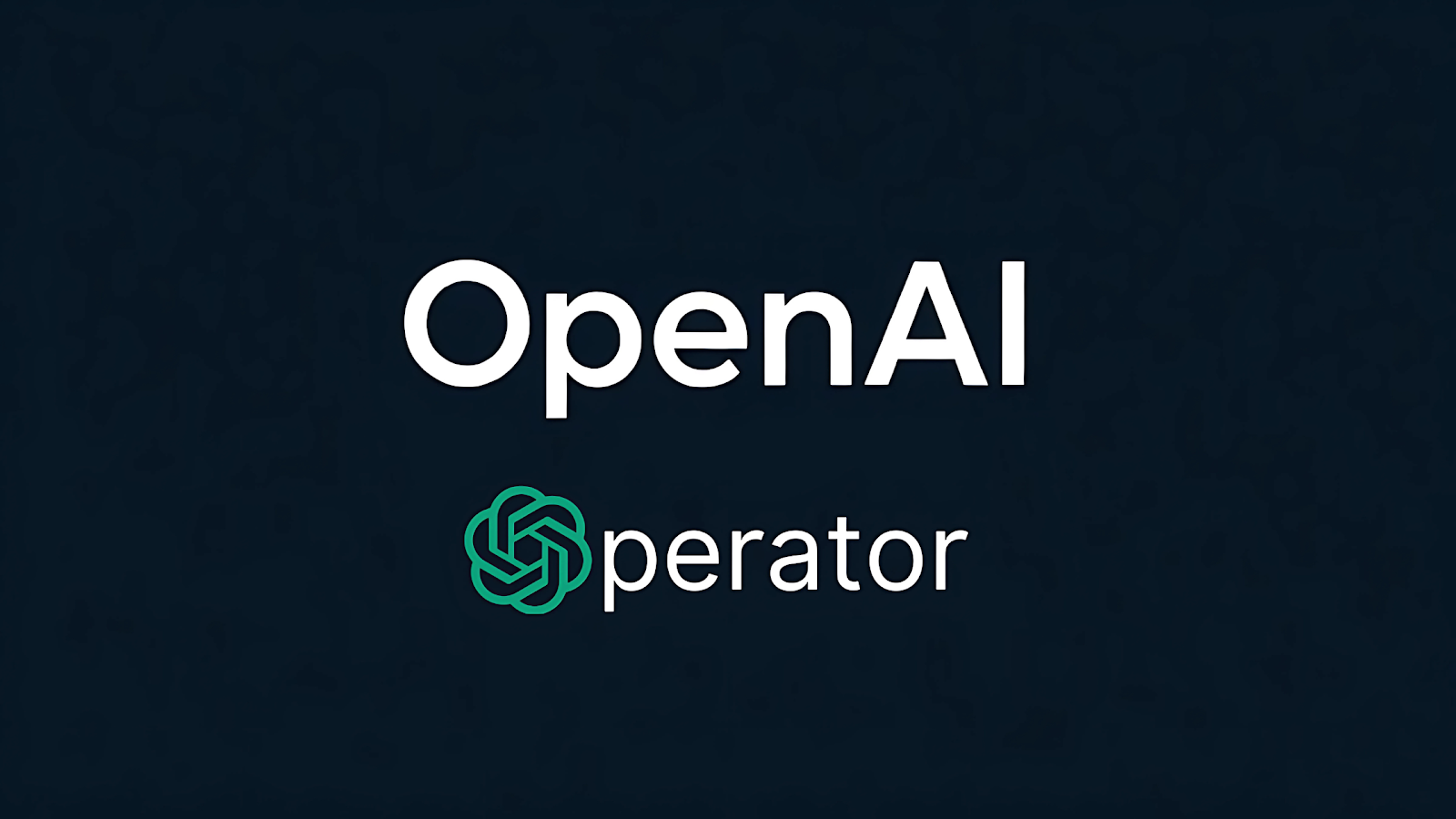 AI Operator Announcement